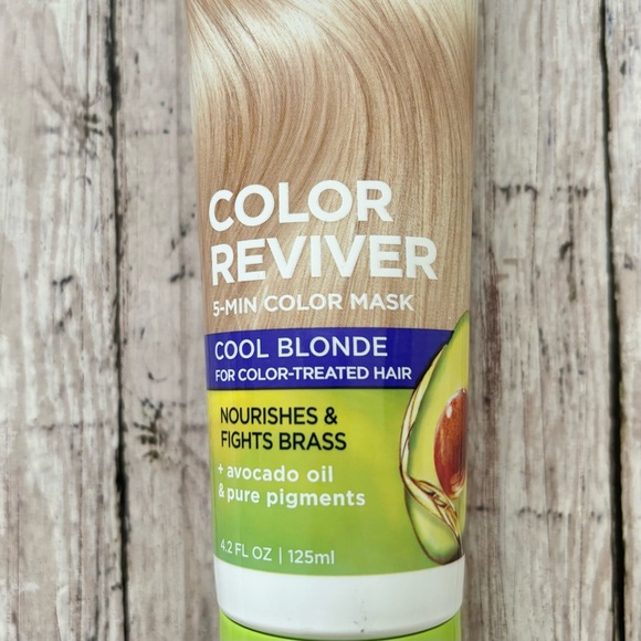 Garnier Nutrisse Color Reviver 5-Minute Color Mask Cool Blonde 4.2 oz NEW - Picture 3 of 8